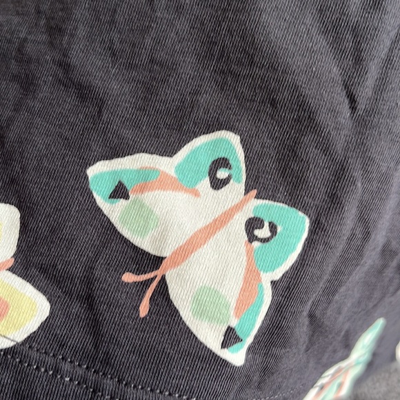 Tea Collection Kids Butterfly Girls Wrap Neck Dress, size 8 - Picture 5 of 7